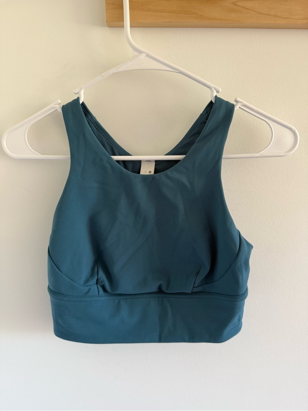 Lululemon Wunder Train Longline Bra Medium Support Capture Blue , Size 8 - Picture 5 of 6